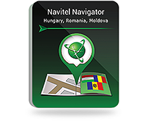 NAVITEL Pachet Hărţi Hungary-Romania-Moldova 